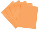 Staples Brights Multipurpose Paper, 24 lbs., 8.5" x 11", Orange, 500/Ream (20108)