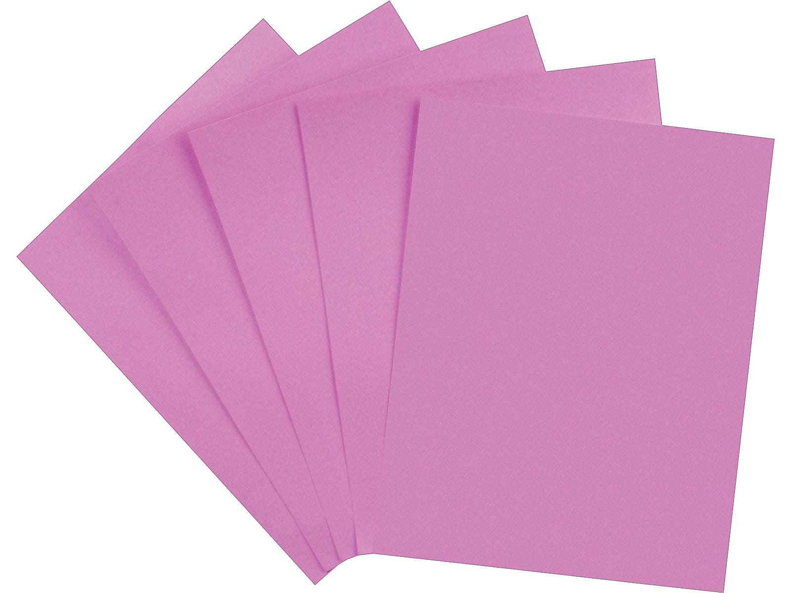 Staples Brights Multipurpose Colored Paper, 24 lb, 8.5" x 11", Purple, 500/Ream, 10 Reams/Carton (20110A)