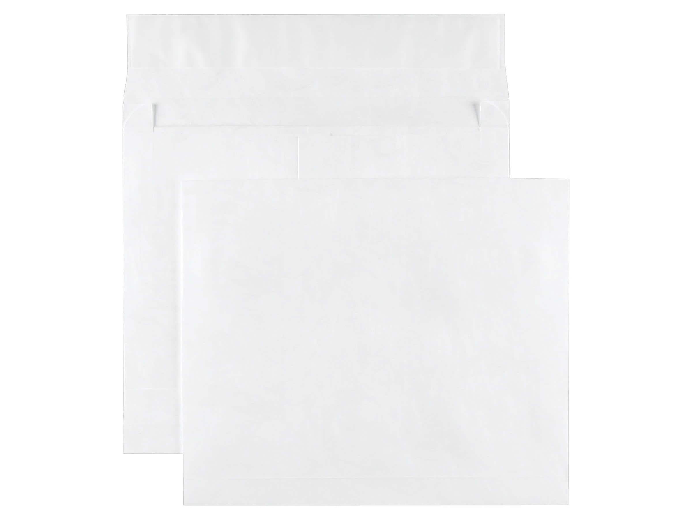 Staples Tyvek EasyClose Catalog Envelopes, 13" x 10", White, 100/Box (ST19860-CC)