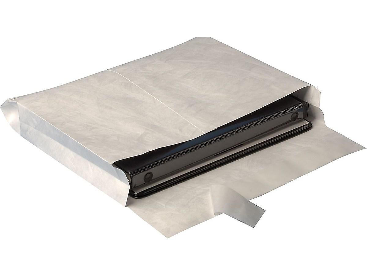 Staples Tyvek EasyClose Catalog Envelopes, 16"L x 12"H, White, 50/Box (ST19868-CC)