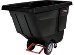 Rubbermaid Commercial Tilt Truck, 450 lbs., Black (FG130400BLA)