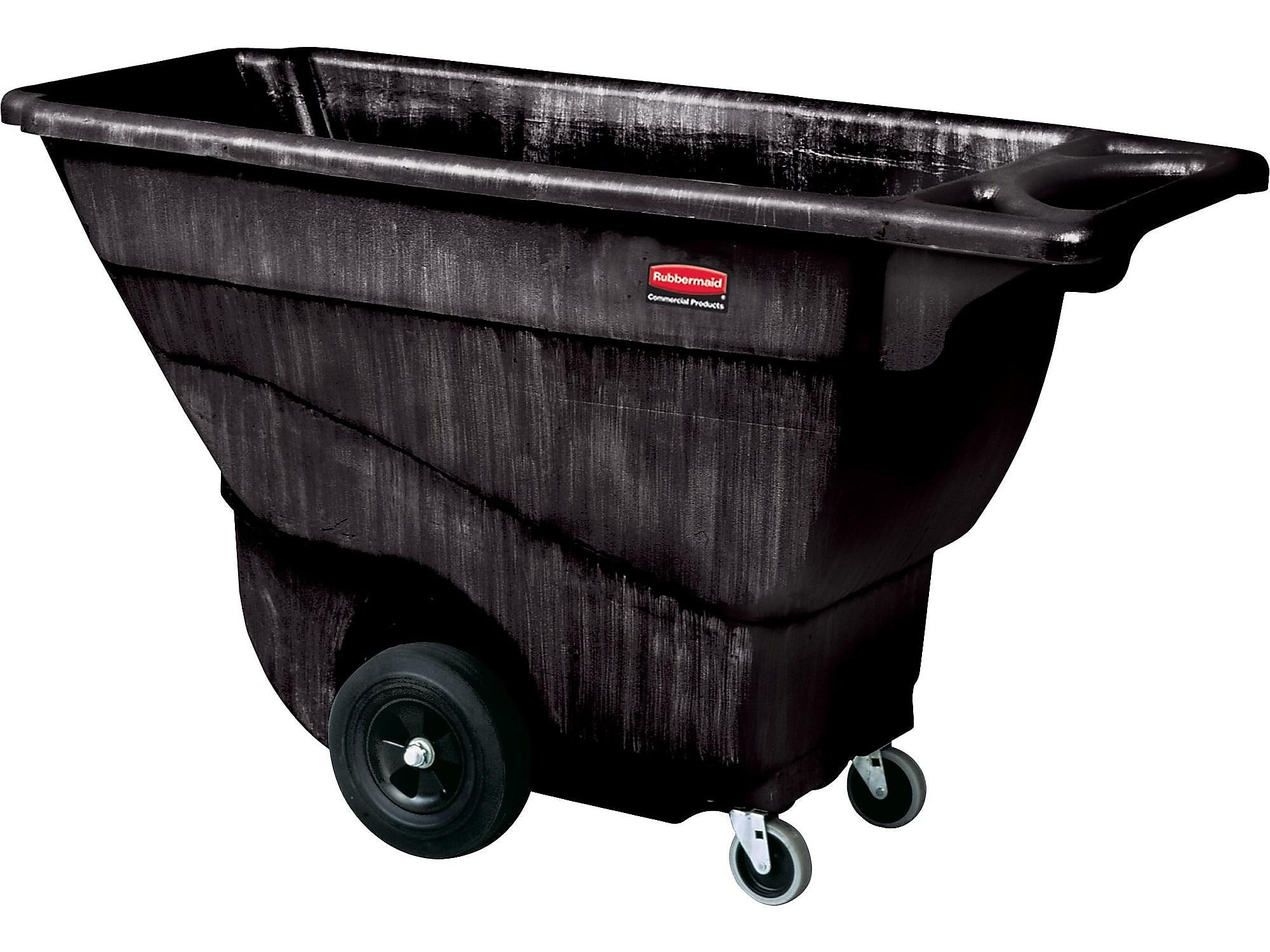 Rubbermaid Commercial Tilt Truck, 450 lbs., Black (FG9T1300BLA)