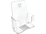 Deflecto Docuholder Brochure Holder, 7.75" x 6.5", Vertical, Wall Mounted, Clear Plastic (DEF74901)