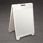 Sandwich Board A-Frame Sign Holder only (no Sign Inserts)