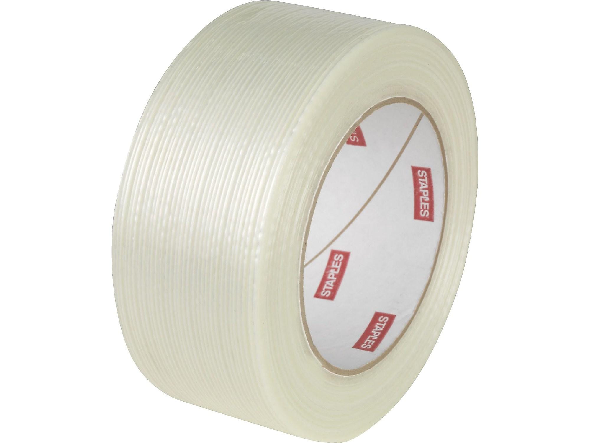 Staples 4 mil Filament Tape, 1.9" x 60 yds., 3"Core (31161-CC)
