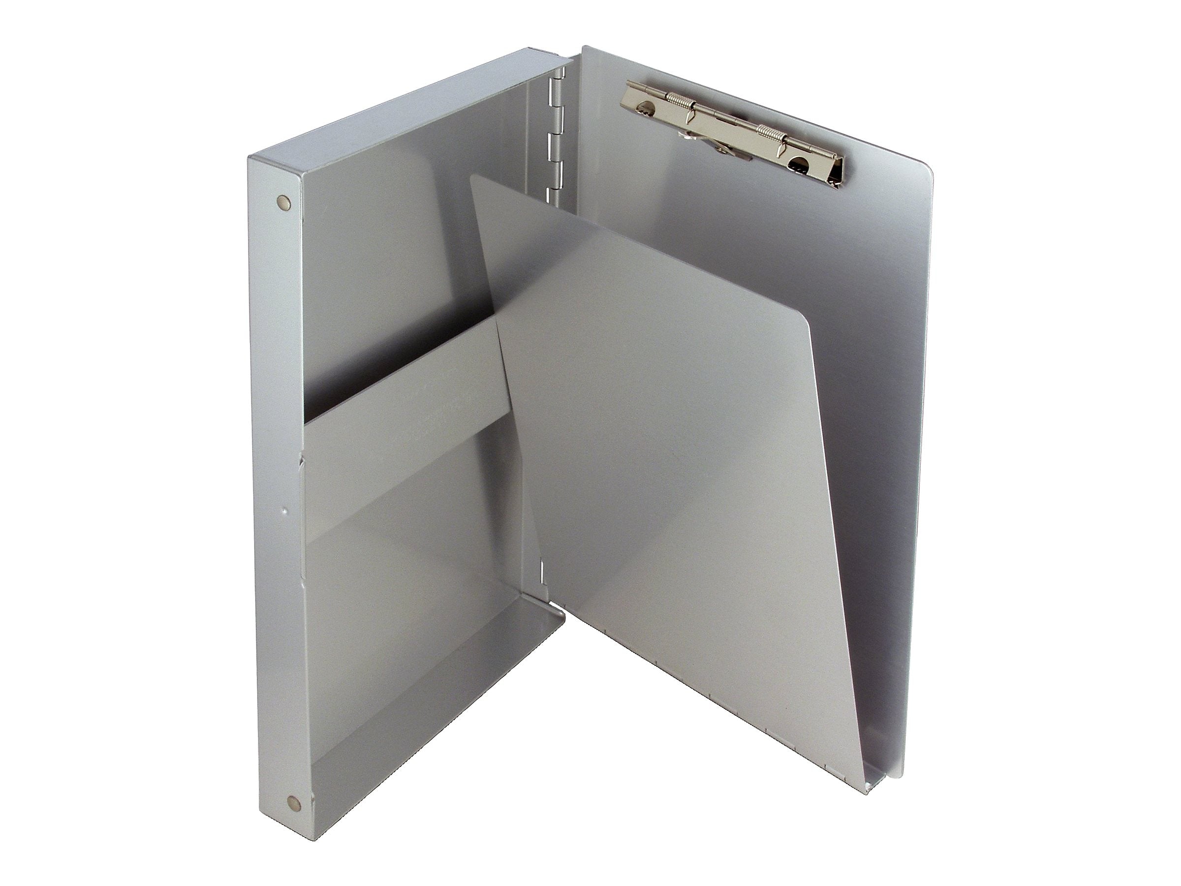 Saunders Snapak Recycled Aluminum Form Holder, Letter Size, Silver (10517)
