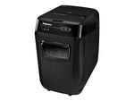 Fellowes AutoMax 200C 200-Sheet Cross-Cut Multi-Media Commercial Shredder (4653501)