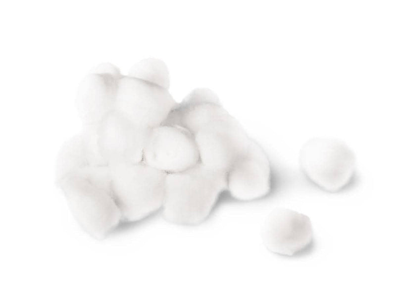 Medline Nonsterile Medium Cotton Balls, 2000/Box (MDS21460Z)