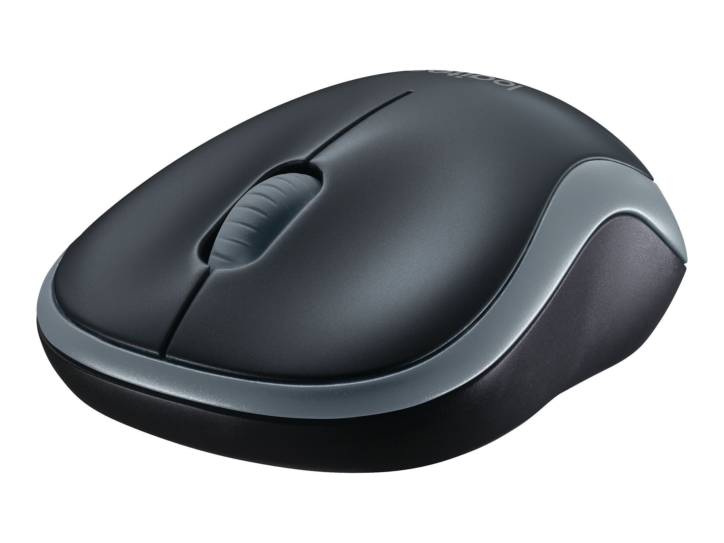 Logitech M185 Wireless Ambidextrous Optical USB Mouse, Swift Grey (910-002225)