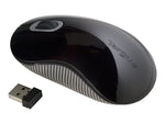 Targus Wireless Ergonomic Ambidextrous Optical USB Mouse, Gray/Black (AMW50US)