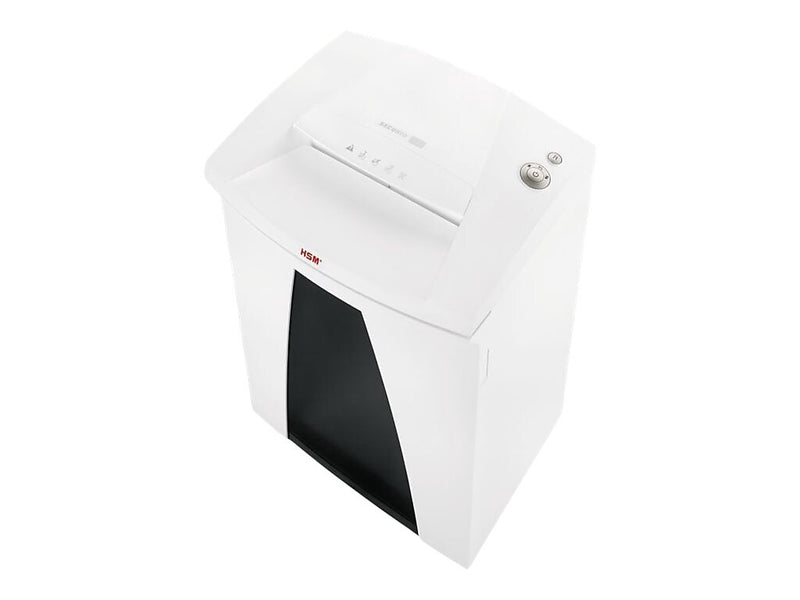 HSM Securio B34C Cross-Cut Shredder, White