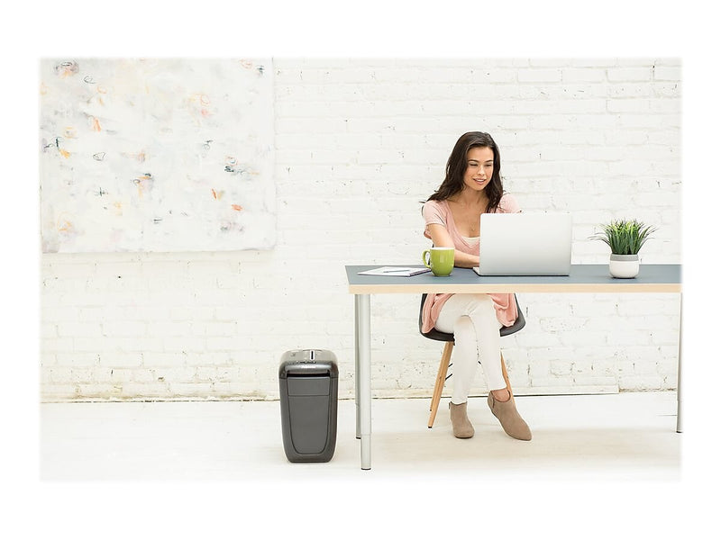 Fellowes Powershred 60CS 10-Sheet Cross-Cut Deskside Shredder (4606001)