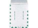Staples Tyvek EasyClose Catalog Envelopes, 9"L x 12"H, White with Green Diamond Border, 100/Box (ST19856)