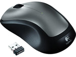 Logitech M310 Wireless Ambidextrous Optical USB Mouse, Dark Gray (910-001675)