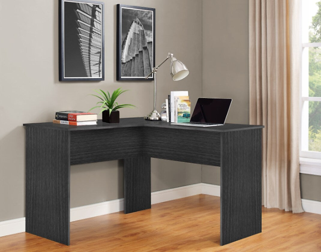 Easy 2 Go 48"W Corner Computer Desk, Gray (WE-OF-0152G)