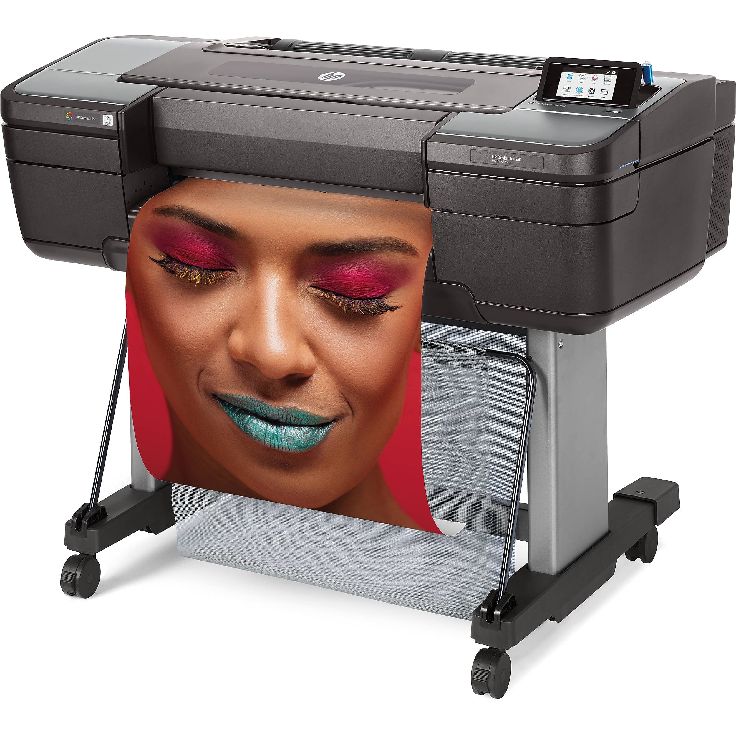 HP DesignJet Z9+ 24" PostScript USB & Network Ready Color Inkjet Printer (W3Z71A#B1K)