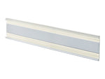 Azar Nameplate Holder, 8.5" x 2", Horizontal, Desktop/Wall, Clear, Plastic, 10/Pack (199608)