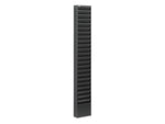 Safco Magazine Holder, 65.5" x 10", Black Steel (4322 BL)