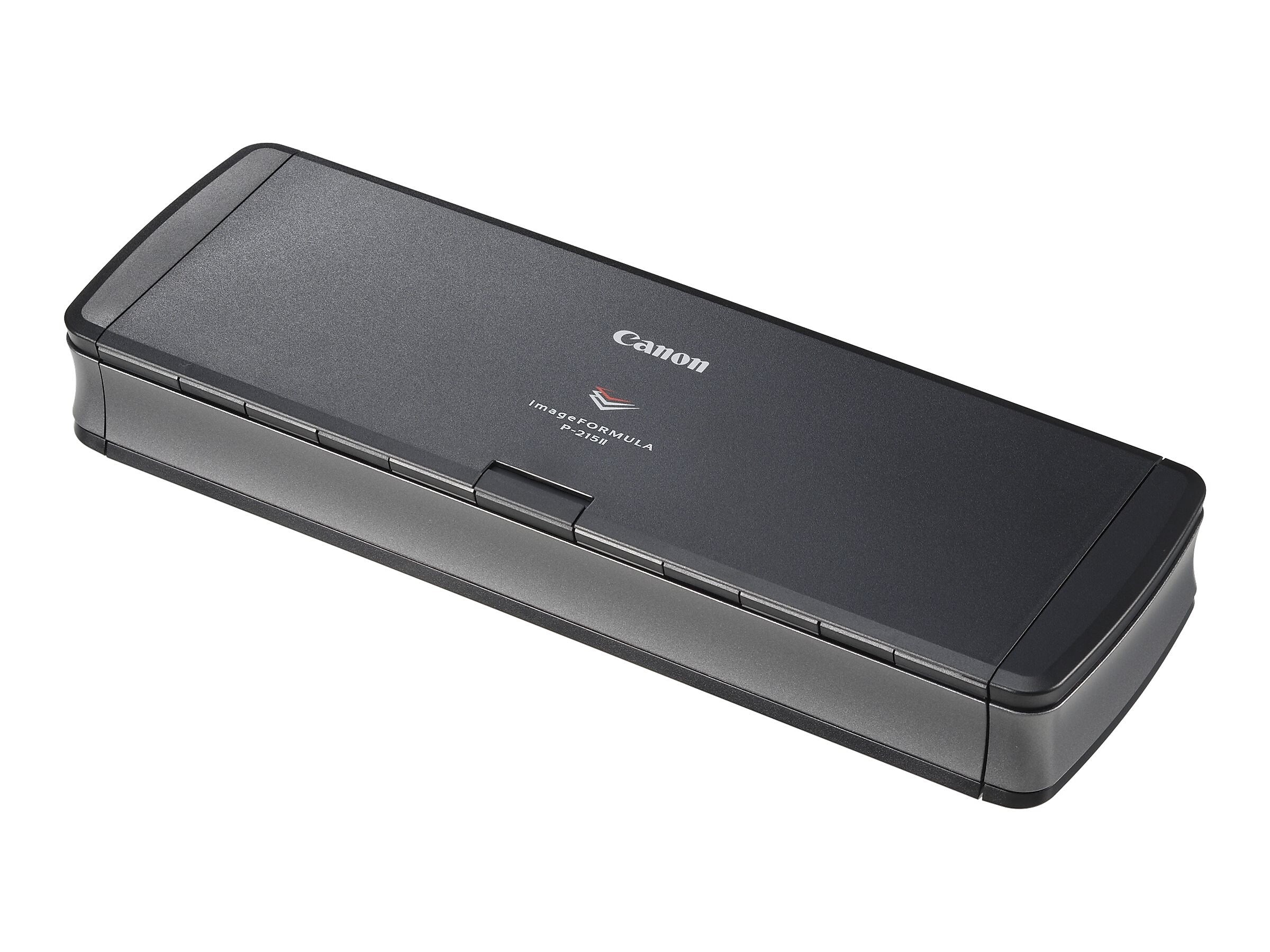 Canon ImageFormula P-215II USB Duplex Portable Document Scanner, Black (9705B007AA)