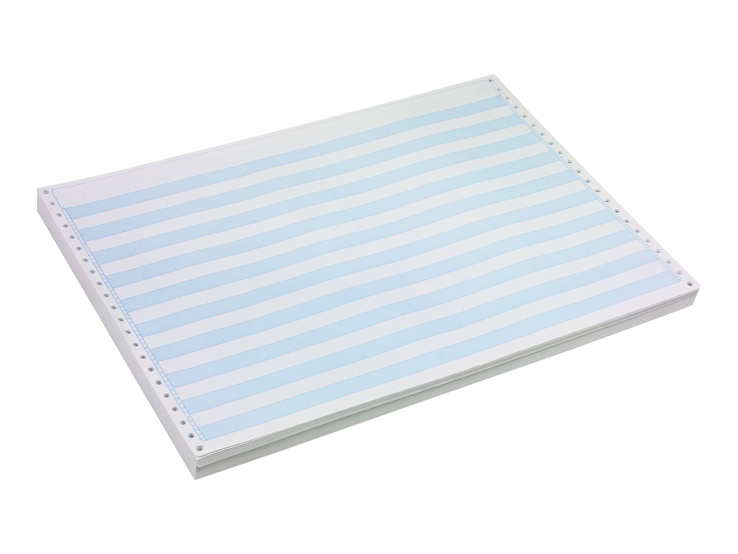 Staples 14.875" x 11" Computer Paper, 18 lbs., 100 Brightness, 2800/Carton (26158/177174/48)
