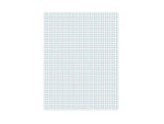 Ampad Notepad, 8.5" x 11", Quad Ruled, White, 50 Sheets/Pad (TOP22-030C)