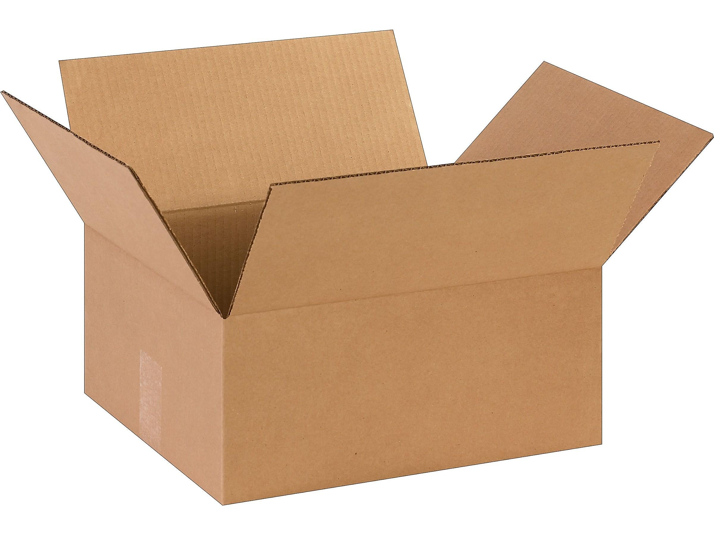 14" x 12" x 6" Shipping Boxes, ECT Rated Kraft, 25/Bundle (BS141206)
