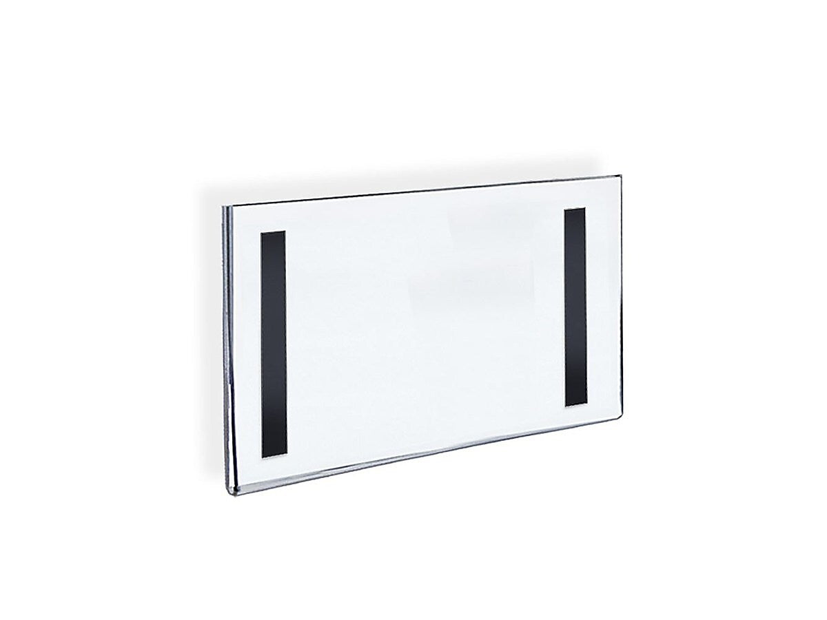 Azar Sign Holder, 11" x 8.5", Vertical, Wall Mounted, Clear, Acrylic, 10/Pack (129922)
