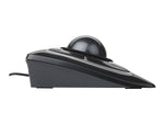 Kensington Expert Ergonomic Ambidextrous Trackball USB Mouse, Black/Silver (KMW64325)