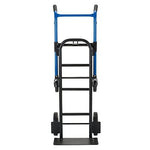 Harper Trucks 4-in-1 Quick Change Convertible Hand Truck, 800 lb. Capacity, Black/Blue (DTC8635P)