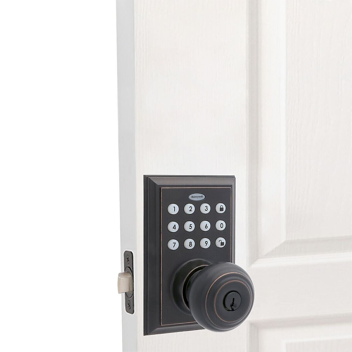 Honeywell Bluetooth Digital Door Knob Lock, Oil Rubbed Bronze (8832401S)