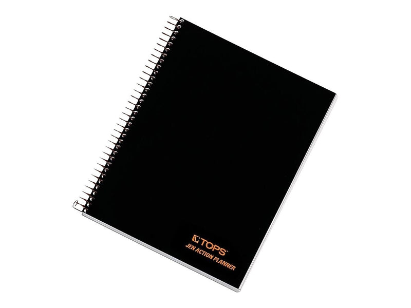 TOPS Jen Action Planner 1-Subject Notebook, 6.73" x 8.5", Project Ruled, 100 Sheets (63828)