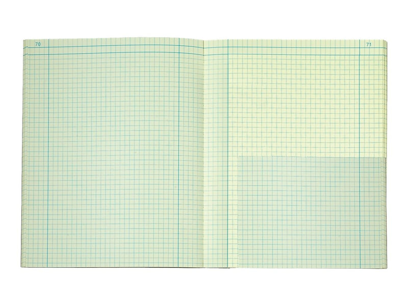 TOPS Computation Notebooks, 9.5" x 11.75", Quad, 75 Sheets, Red (35126)