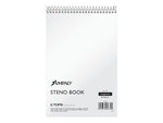 Ampad Steno Pad, 6" x 9", Gregg Ruled, White, 80 Sheets/Pad (TOP 25-774)