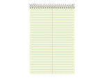Ampad Steno Pad, 6" x 9", Gregg Ruled, Green, 60 Sheets/Pad (TOP 25-270)