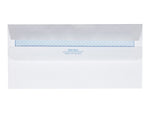 Quality Park Redi-Seal Security Tinted Window Envelope, 4 1/2" x 9 1/2", Woven White, 500/Box (21438)