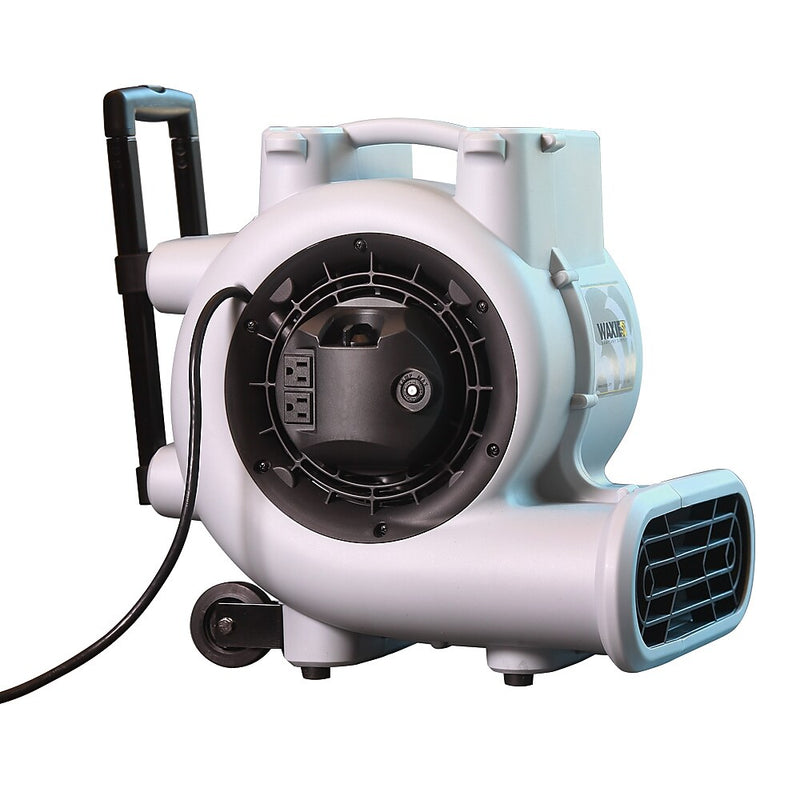 ProTeam ProBlitz XP AirMover Fan with Telescoping Handle and Daisy Chain, 3-Speed, Gray (107596)