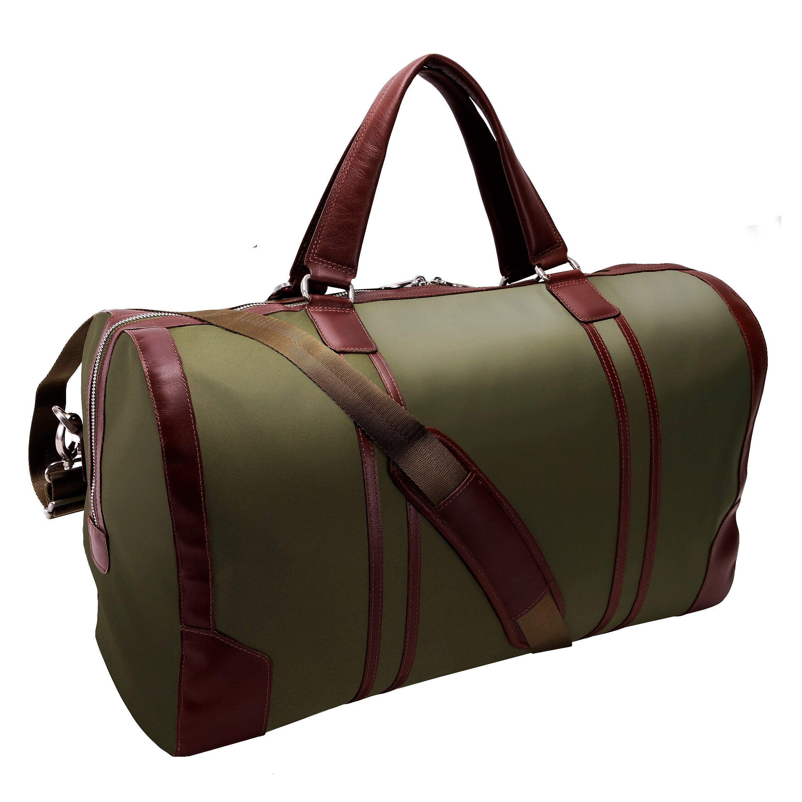 McKlein 22" Nylon Travel Duffel, Green (18191)