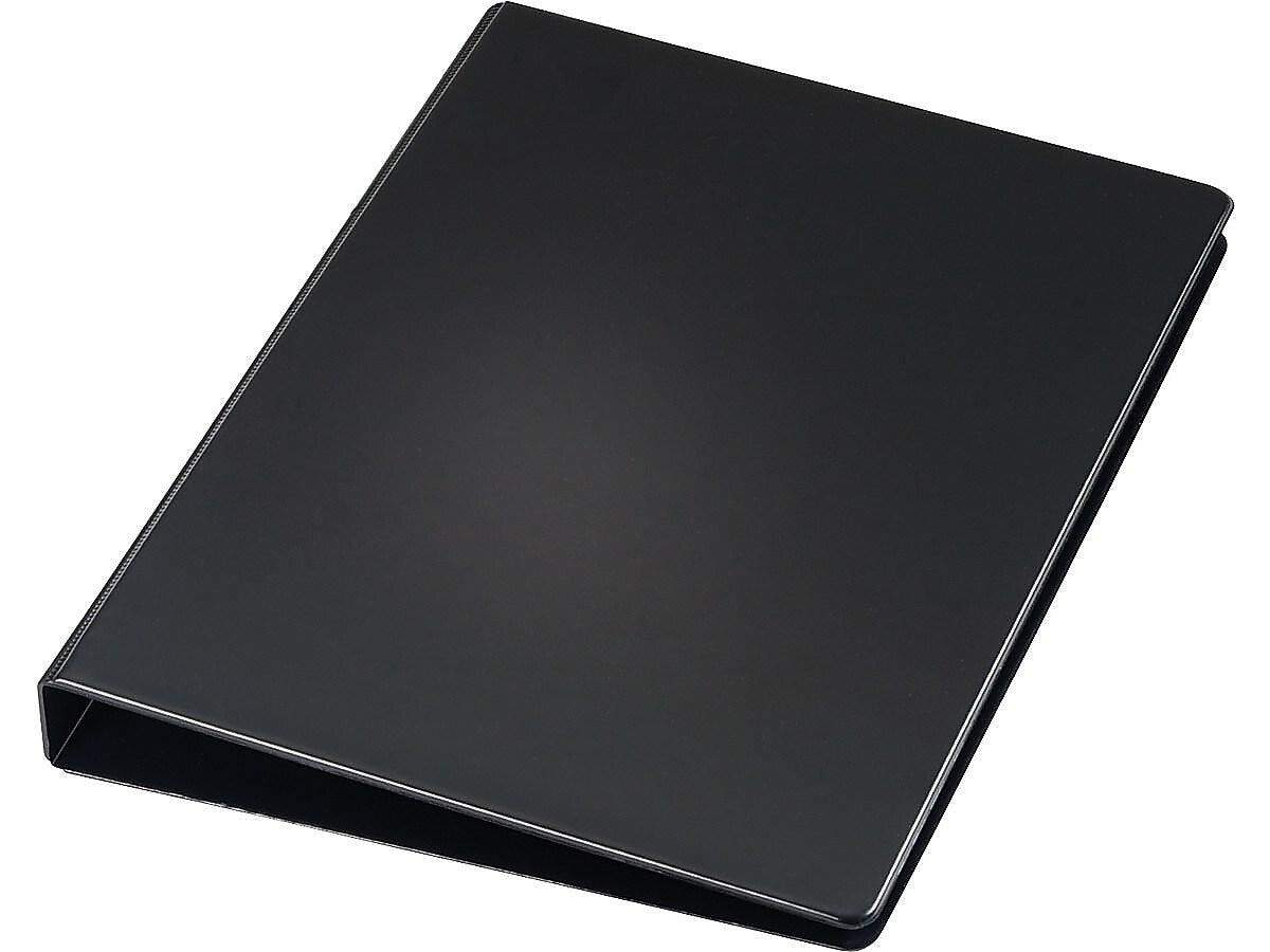 Cardinal 1" 3-Ring Non-View Binder, D-Ring, Black (14232V3)