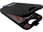 Saunders DeskMate II Plastic Storage Clipboard, Black (00534)