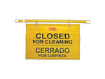 Rubbermaid Commercial Products Keep Away Hanging Sign, Yellow (FG9S1600YEL)
