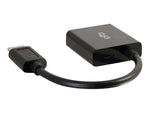 C2G HDMI to VGA Adapter, Male to Female, Black (41350)