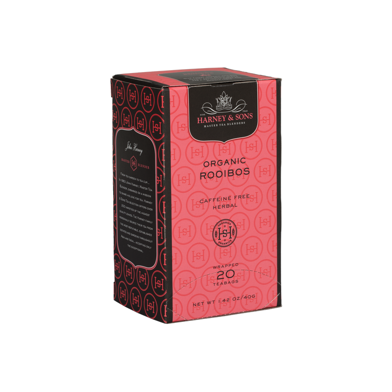 Harney & Sons Organic Rooibos Premium Tea, 20/BX (HFS30081)