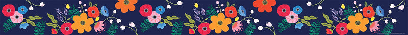 Barker Creek Double-Sided Border, 35" x 3", Petals, 12/Pack (BC933)
