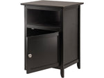 Winsome Henry 18.9"W x 14.96"D End Table, Black (20115)