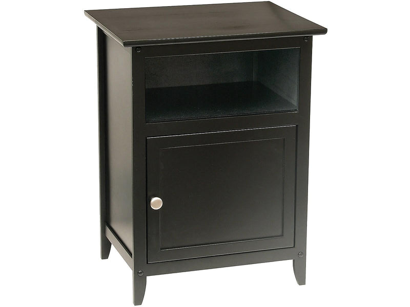 Winsome Henry 18.9"W x 14.96"D End Table, Black (20115)