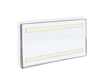 Azar Sign Holder, 17" x 11", Horizontal, Wall Mounted, Clear, Acrylic, 10/Pack (122037)