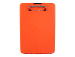 Saunders SlimMate Plastic Storage Clipboard, Letter Size, Hi-Vis Orange (00579)