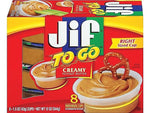 Jif To Go Peanut Butter, 1.5 oz., 8/Box (SMU5150024136)