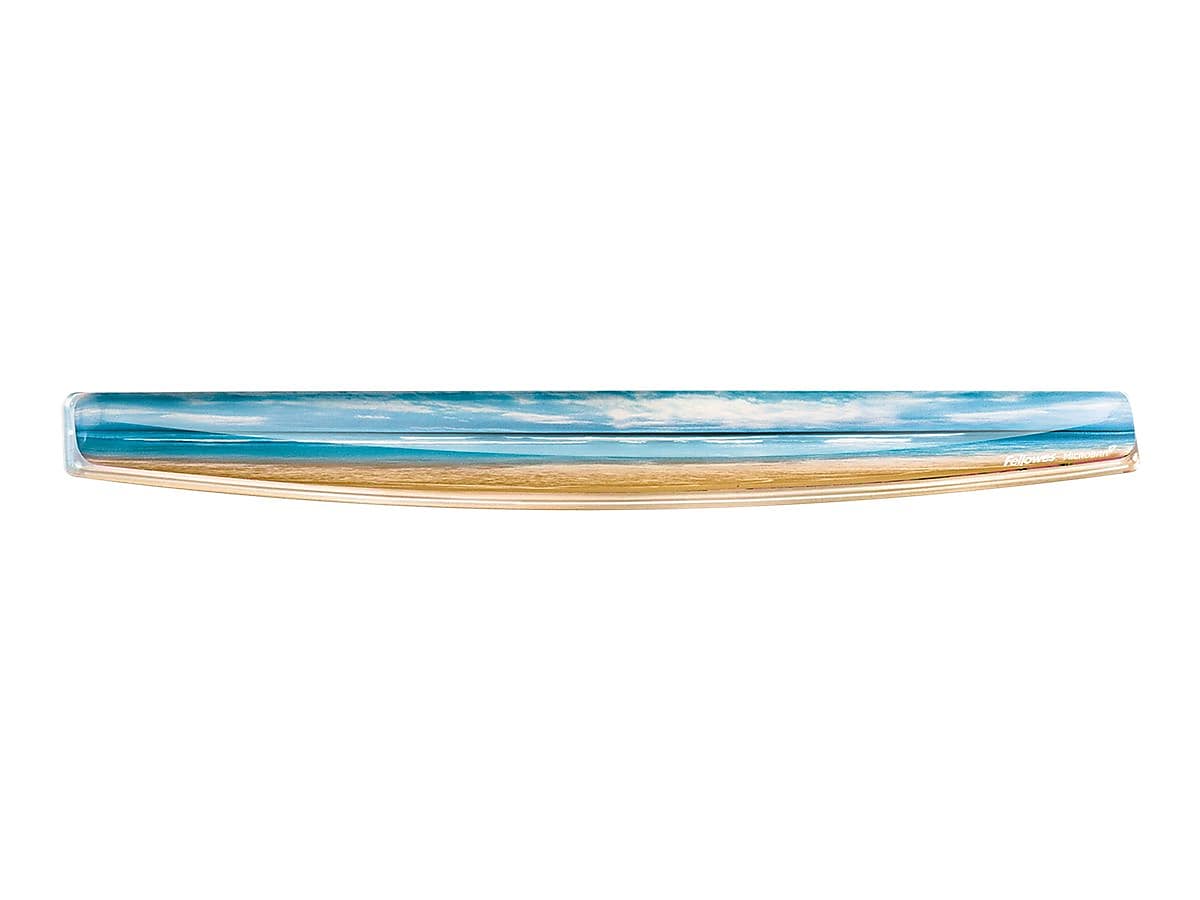 Fellowes Photo Gel Wrist Rest, Sandy Beach (9179401)