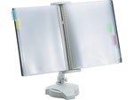 Fellowes Reference Plastic Rack, 18.63" x 21.13", Platinum (22300)